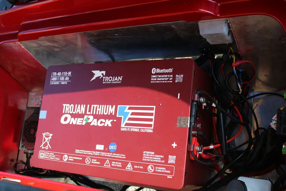 Trojan OnePack lithium battery